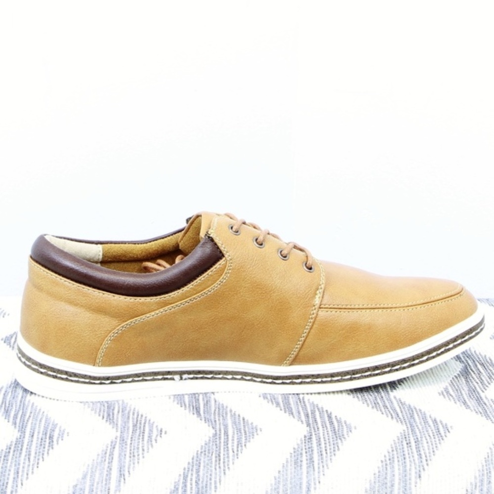 Mens "Klein" Tan Fashion Sneakers - Picture 3 of 8